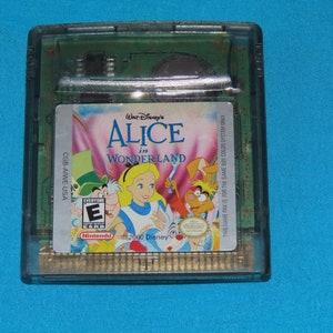 Alice in Wonderland Nintendo Gameboy Color GBC Video Game - Etsy