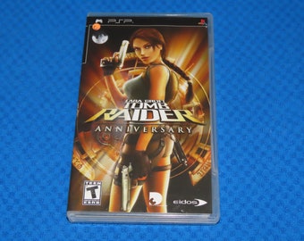 Jeu PS2 Tomb Raider Anniversary Edition PROMO Press - Version PAL, Très Bon état