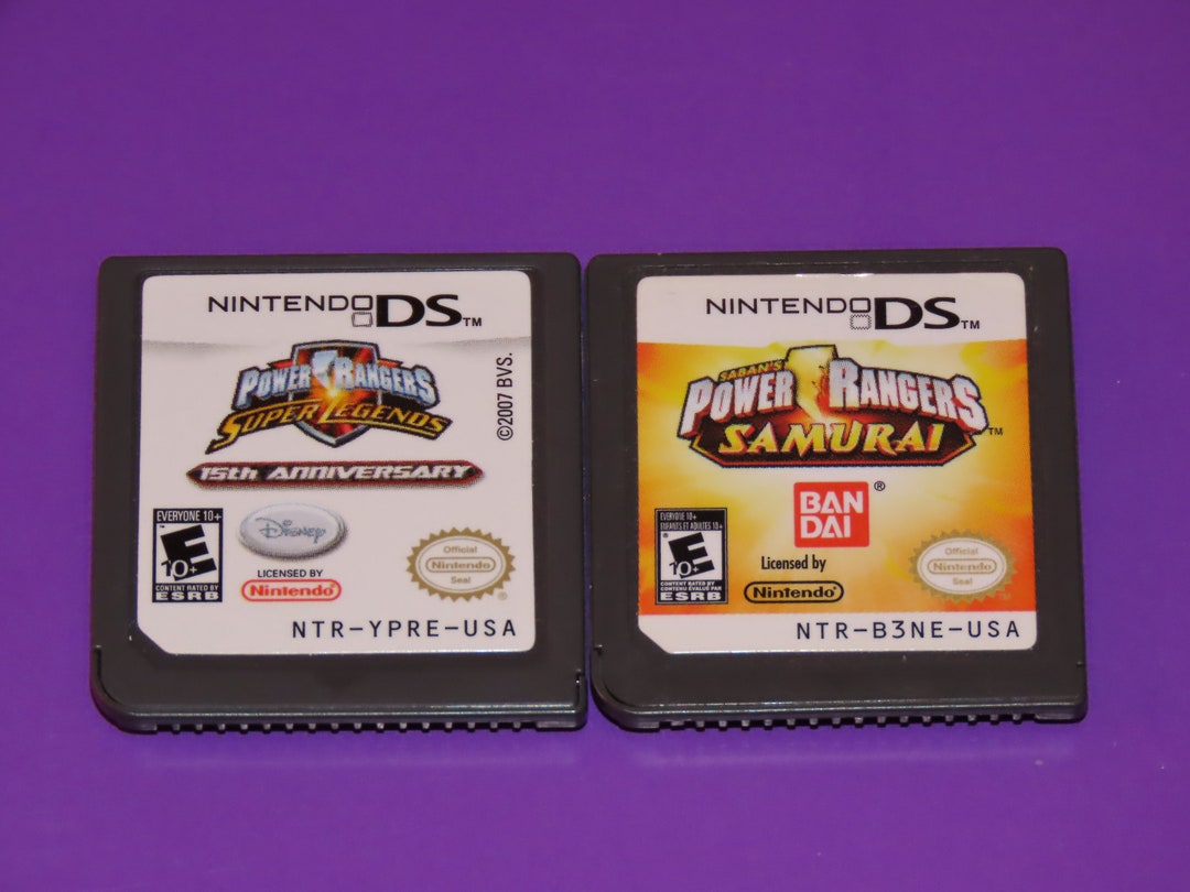 Power Ranger DS Games Loose Nintendo DS Video Game Select Your Game(s) 