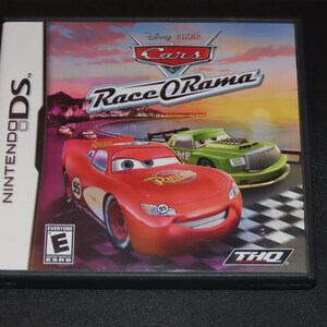 Disney Pixar Cars Race-O-Rama Wii Game Complete Tested Works