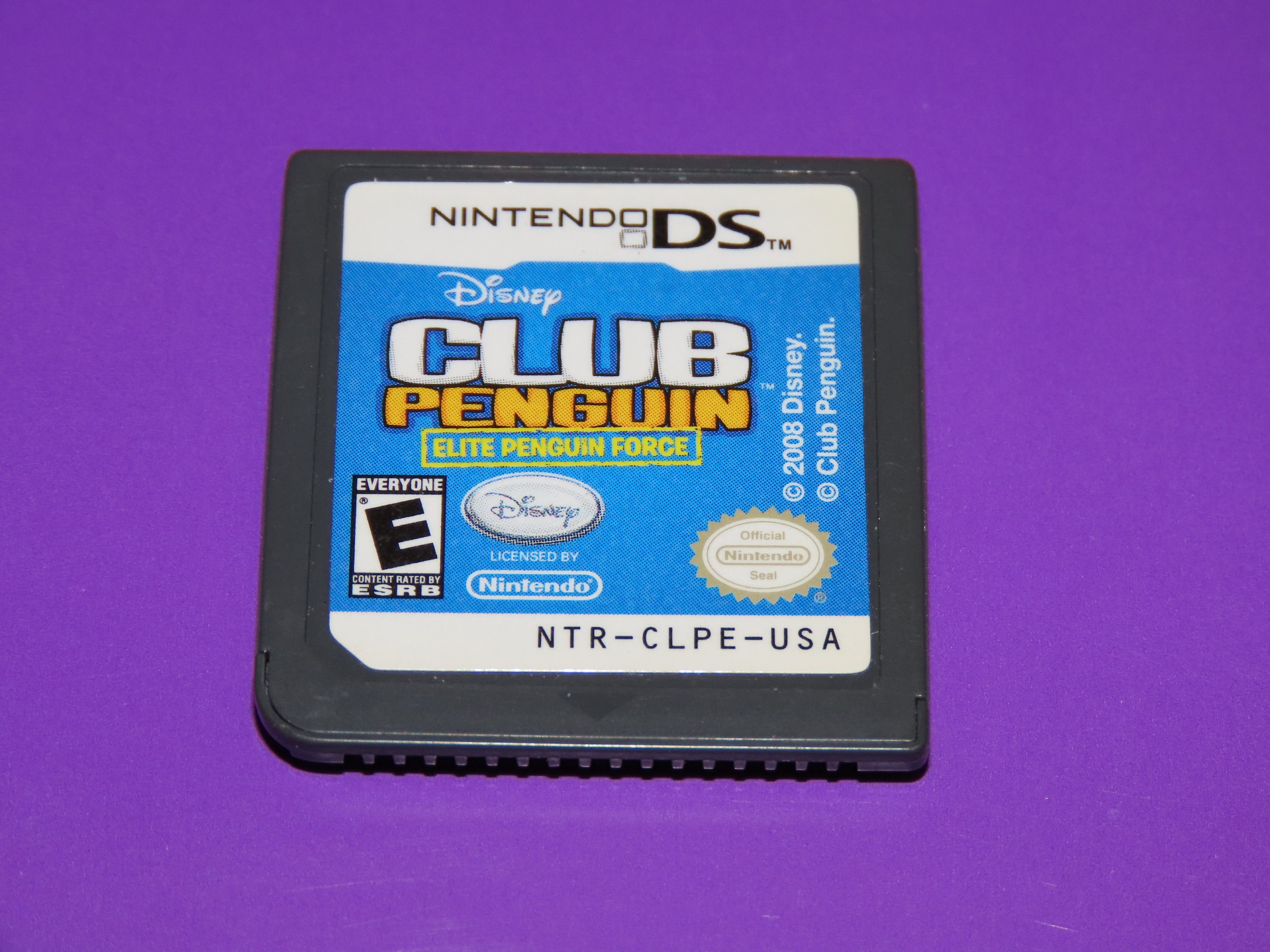 Manual Only) Club Penguin: Elite Penguin Force Nintendo DS Authentic