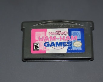 Hamtaro Ham-Ham Games Nintendo Gameboy Advance (GBA) Video Game