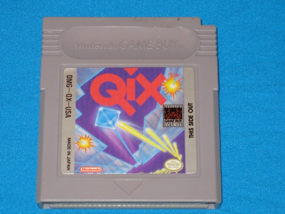 Qix Nintendo Game Boy Video Game - Etsy