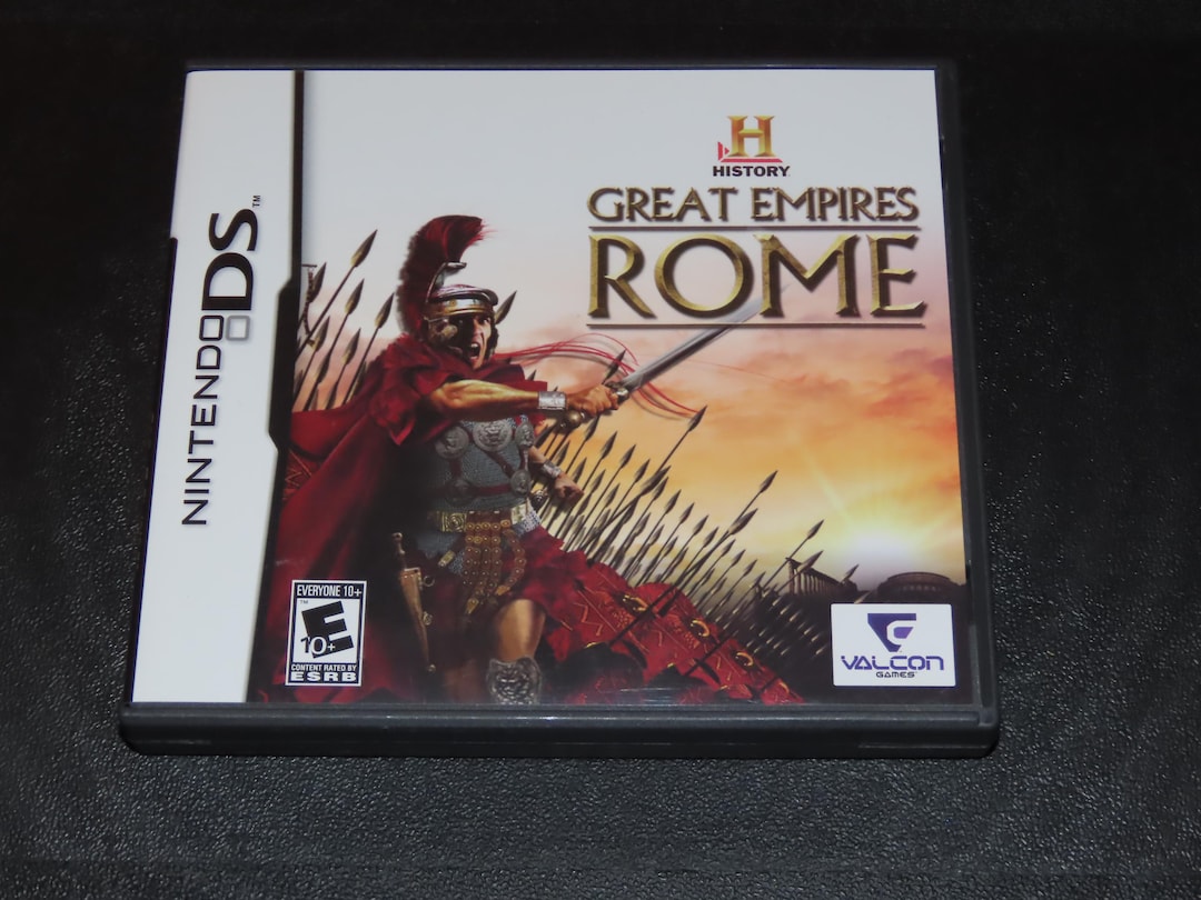 History Great Empires: Rome Nintendo DS Video Game Complete With Game ...