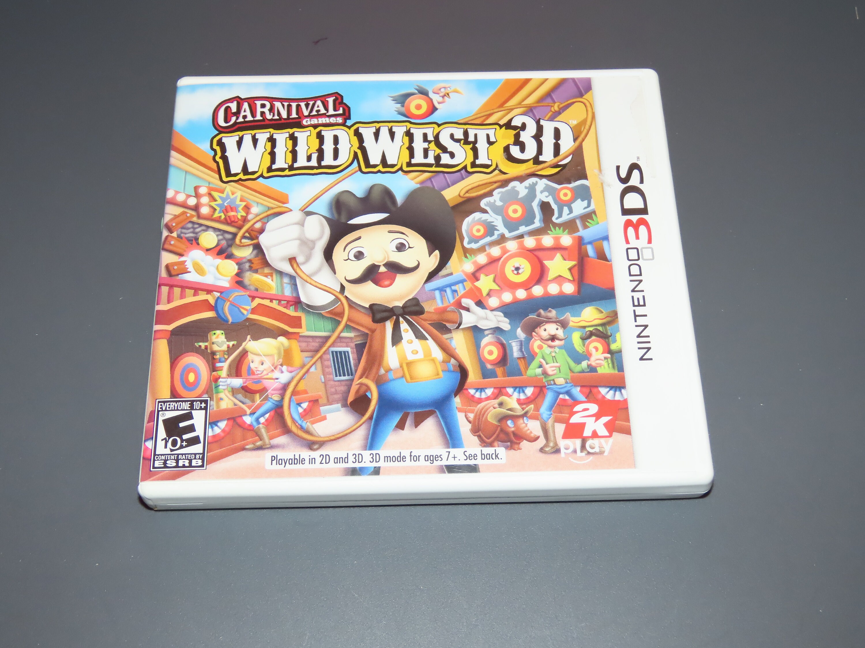 Carnival Games Wild West 3D Nintendo 3DS Video Game - Select