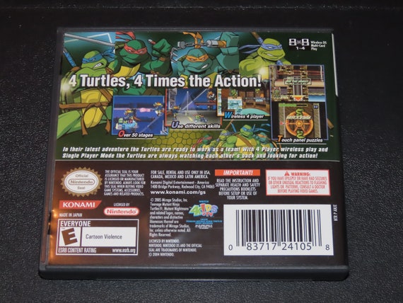 Teenage Mutant Ninja Turtles 3: Mutant Nightmare Nintendo DS Teenage Mutant Ninja Turtles 3: Mutant Nightmare Nintendo DS