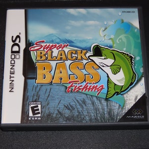 NEW Black Bass: Lure Fishing (Nintendo Game Boy, 1994) Complete