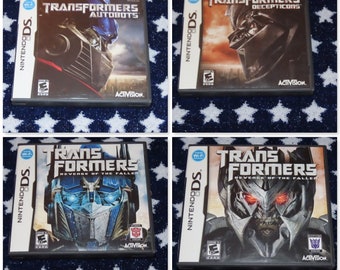 ニンテンドーDS - 【値下げ】ニンテンドーDS トランスフォーマー カバー 3 Transformers: Nintendo DS Case & Manual ONLY - No Game | eBay