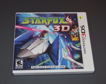 Star Fox 64 3D Nintendo 3DS Video Game - Select Condition - Etsy