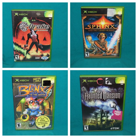 XBox 360 Game Assortment, with disk, case, and instructions. Sold each or  as lot