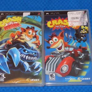 Crash Bandicoot Sony PSP Video Game Complete with Game, Case and Manual image 1