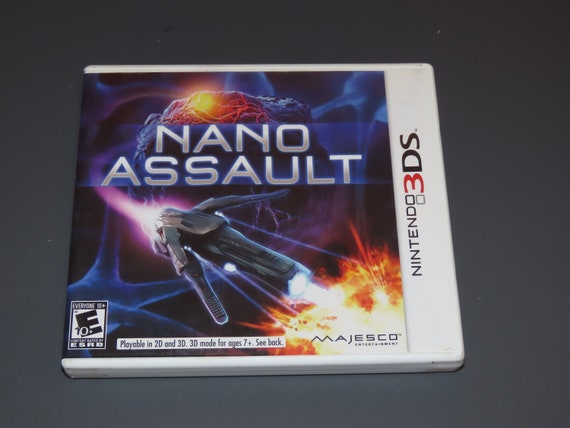 ナノアサルト 3DS Nano Assault Nintendo 3DS Video Game - Complete - Etsy