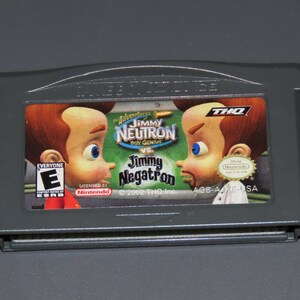 Jimmy Neutron Gameboy Advance Games Loose Nintendo GBA Video Game Select your Games Jimmy Neutron - B