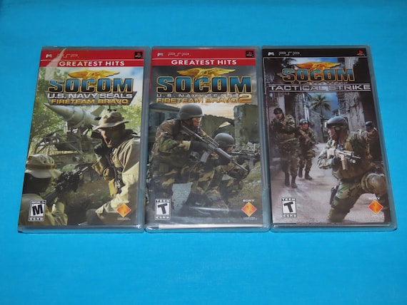 SOCOM: U.S. Navy Seals Tactical Strike - Sony PSP - PAL FR - Avec Notice