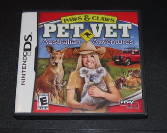 Paws & Claws Pet Vet: Australian Adventures DS Game