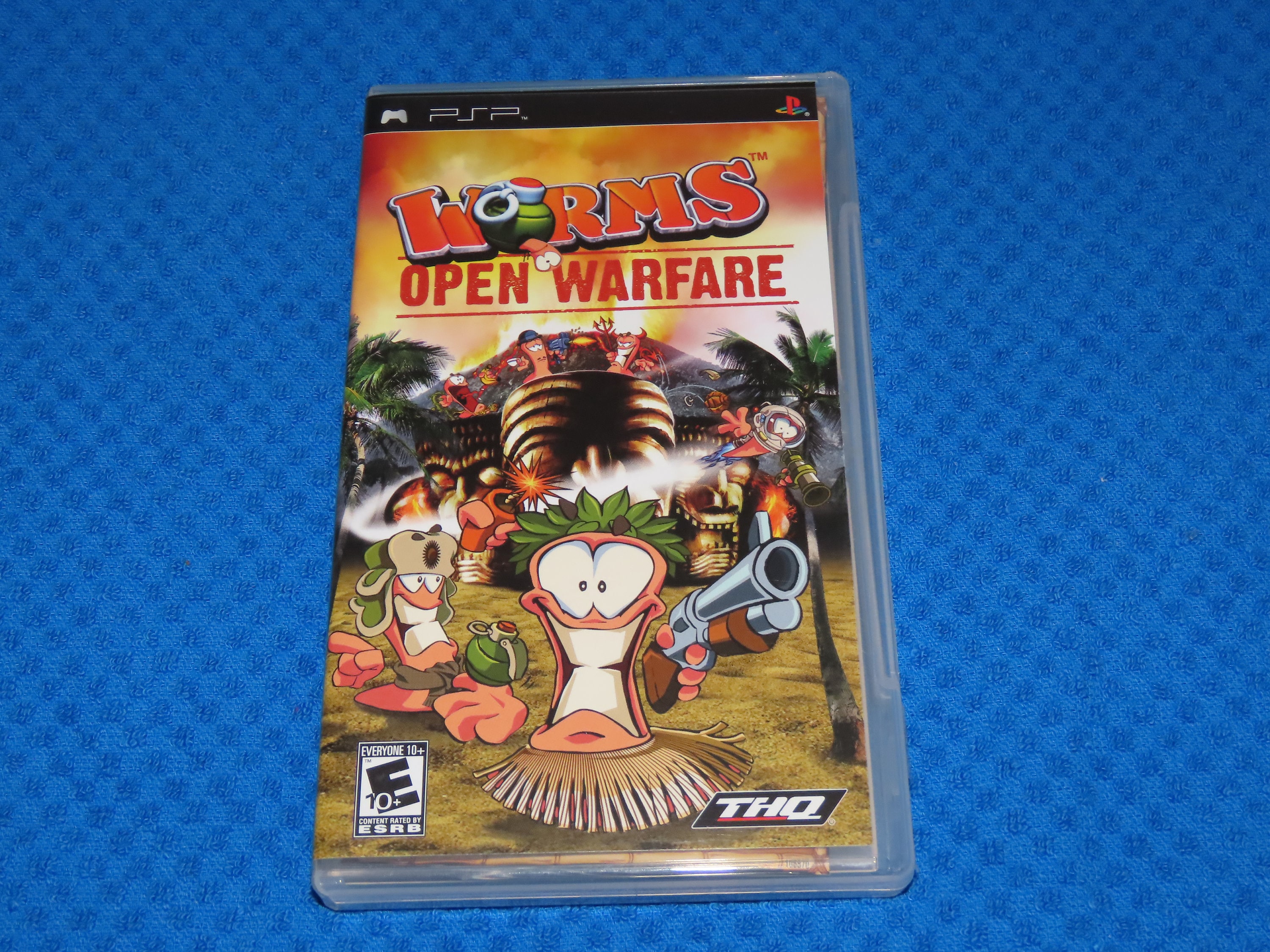 Worms: Open Warfare Sony PSP Video Game Complete With Game, Case