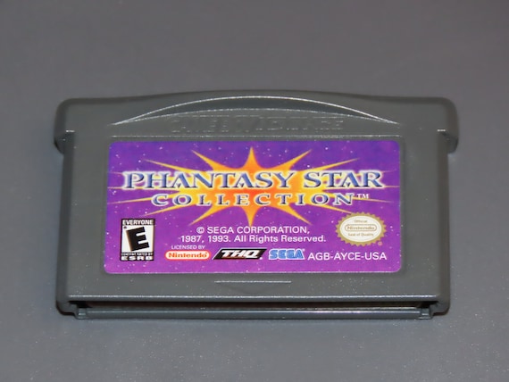 Phantasy Star Collection Nintendo Gameboy Advance (GBA) Video Game