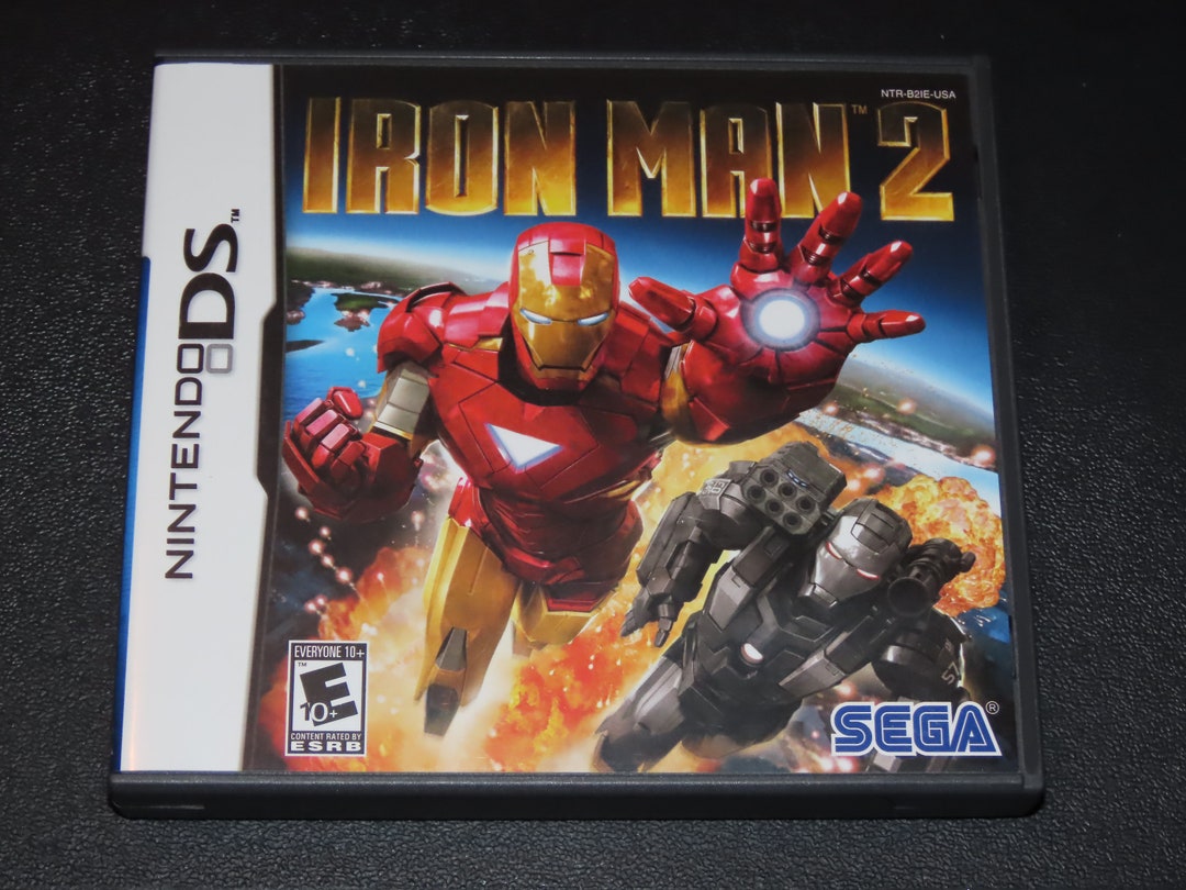 Iron Man 2 Nintendo DS Video Game Complete With Game, Case