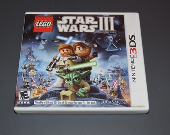 LEGO Star Wars III: The Clone Wars Nintendo 3DS Video Game - Select Condition