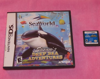 Seaworld Shamu's Deep Sea Adventures Nintendo DS Video Game With