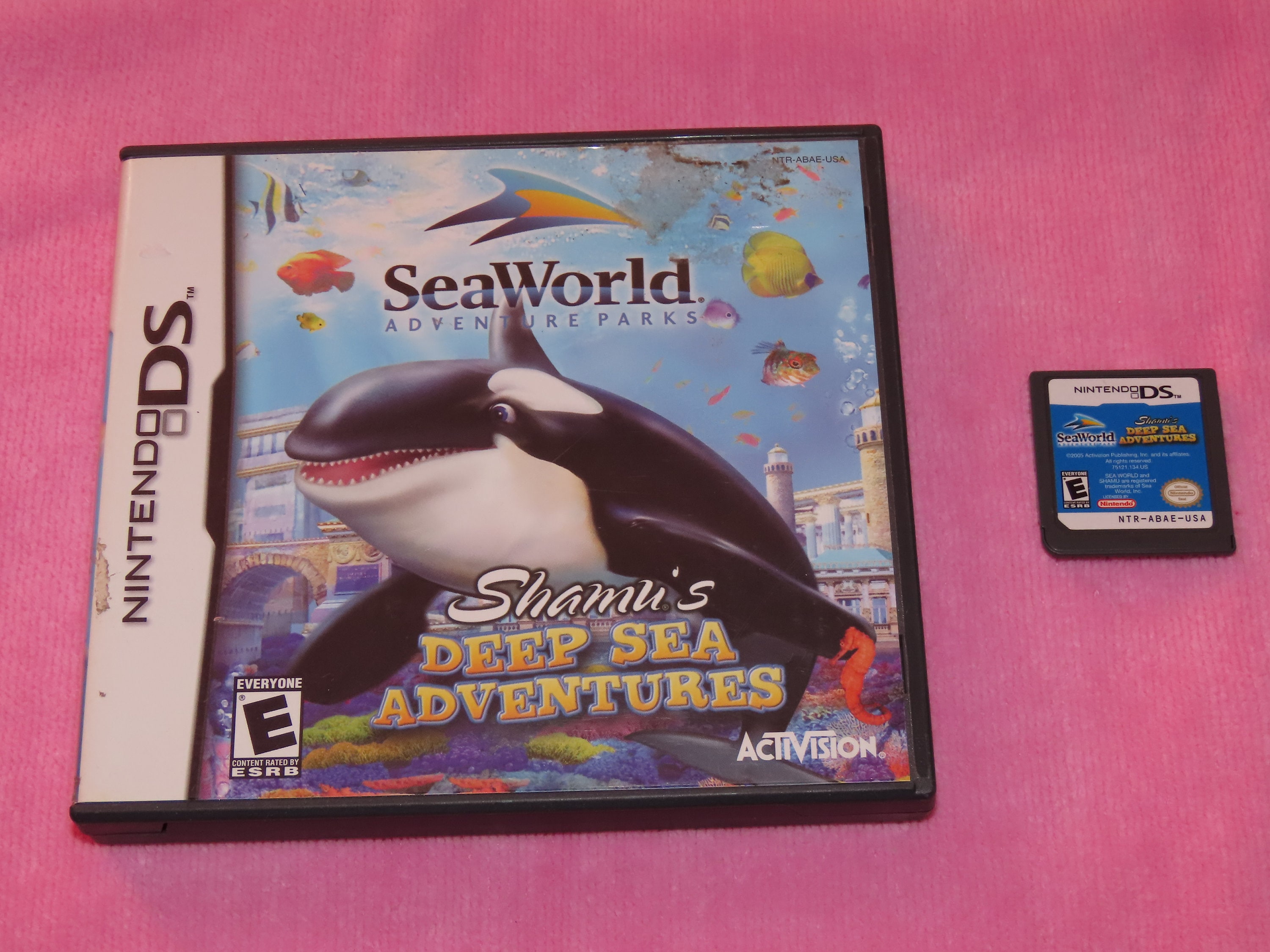 Seaworld Shamu's Deep Sea Adventures Nintendo DS Video Game With