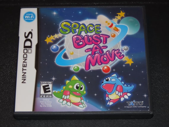 Space Bust-a-move Nintendo DS Video Game Complete With Game