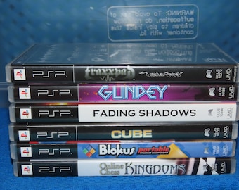Jeu Gunpey Complet FR Pour PSP - Très Bon état, Boîte Et Notice Incluses, éditeur Sony
