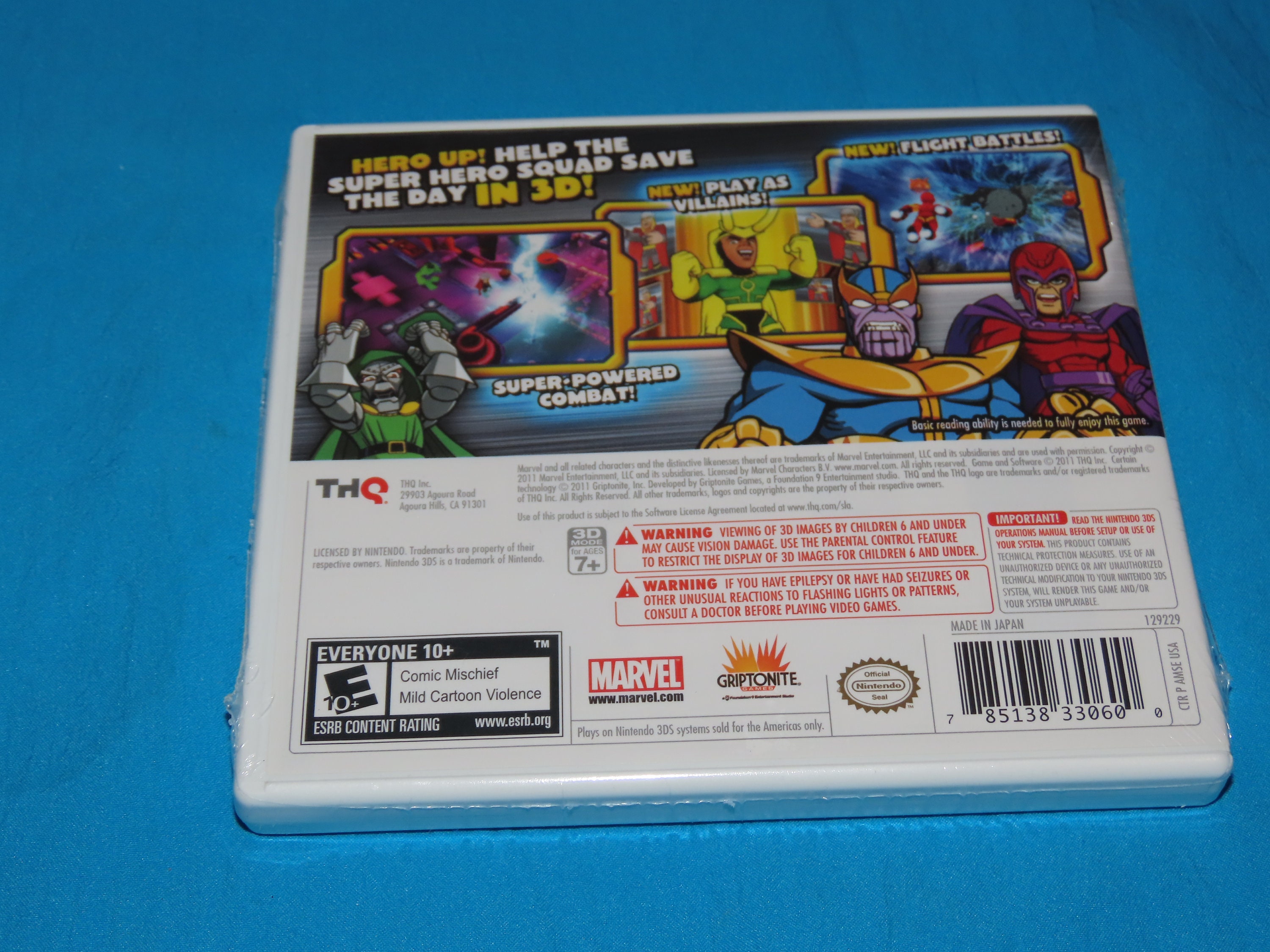 Marvel Super Hero Squad: the Infinity Gauntlet Nintendo 3DS Video