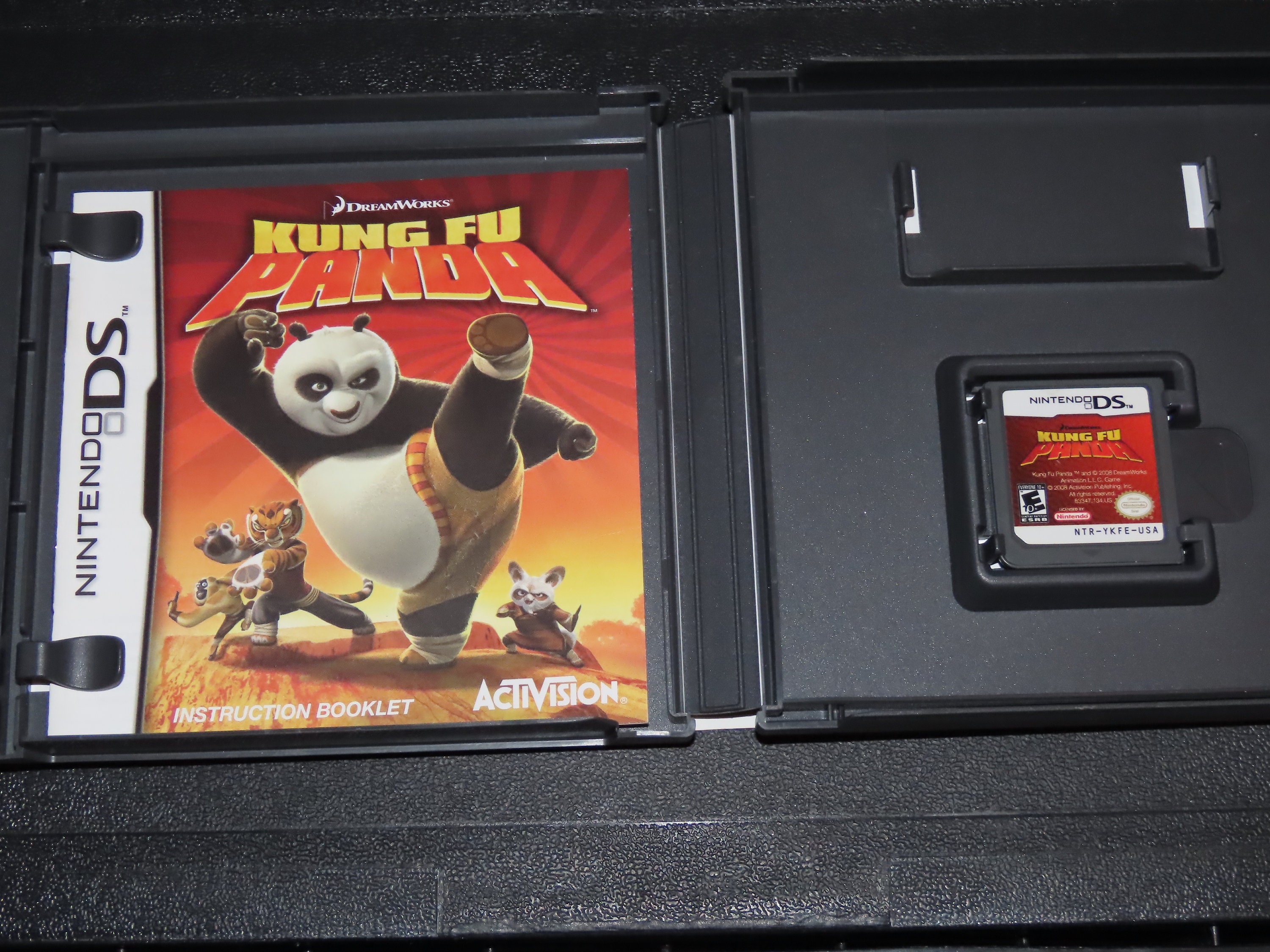Kung Fu Panda Nintendo DS Video Game Complete With Game, Case and