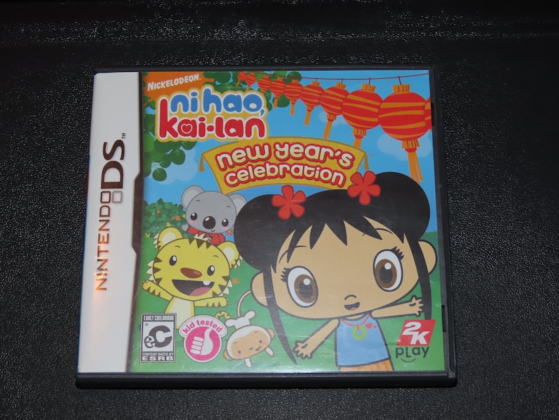 Ni Hao Kai-Lan Célébration du Nouvel An Nintendo DS Jeu vidéo complet avec jeu, étui et manuel - France