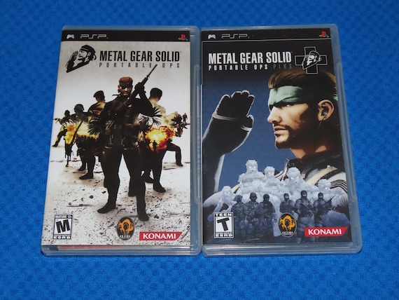 L GEAR SOLID PORTABLE OPS L GEA… Metal Gear Solid: Portable Ops Sony PSP Video Game Complete With