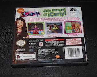 Icarly Nintendo DS Video Game Complete With Game, Case and Manual
