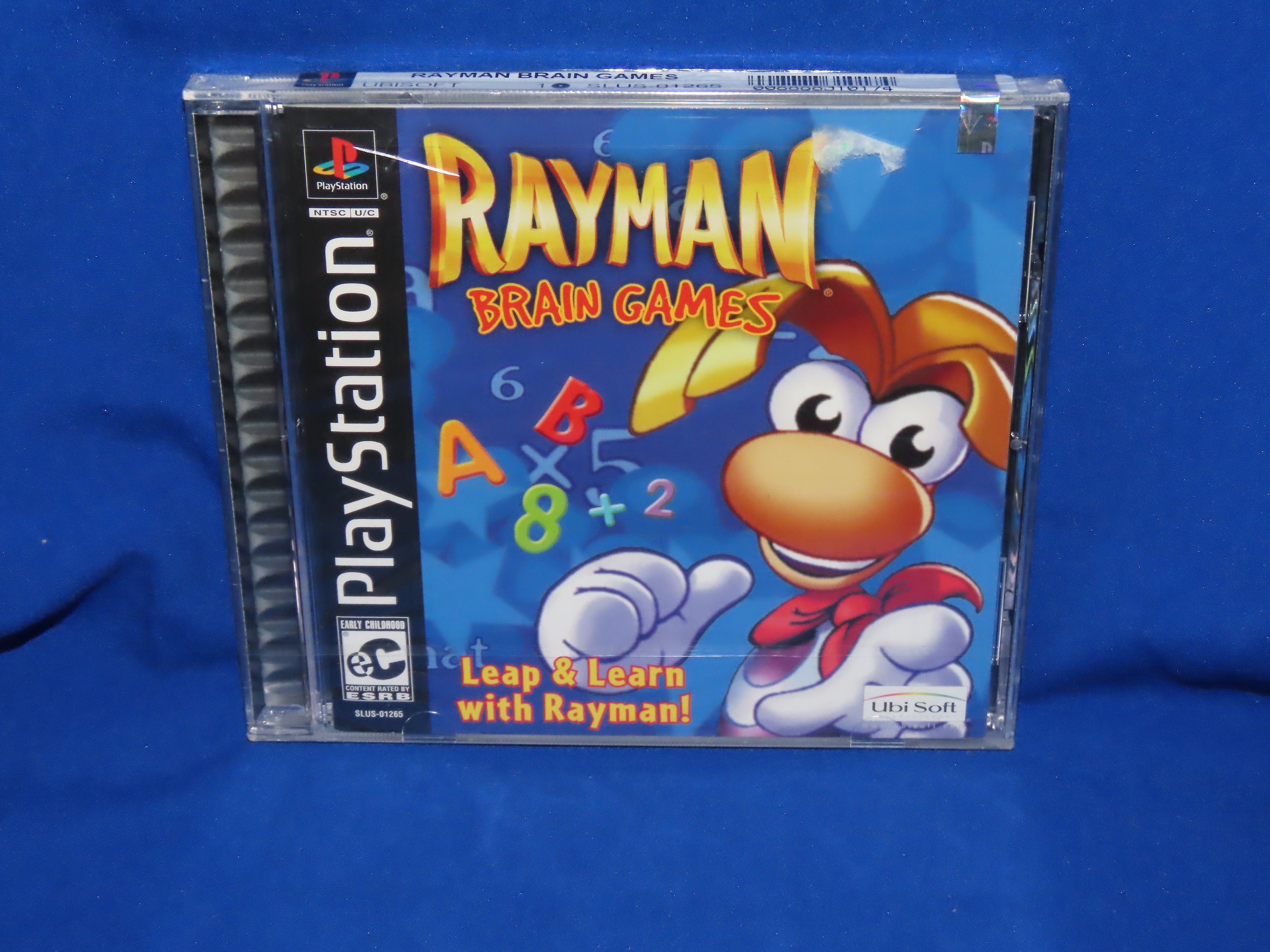 Rayman Brain Games for Sony Playstation 1 New / Sealed Video