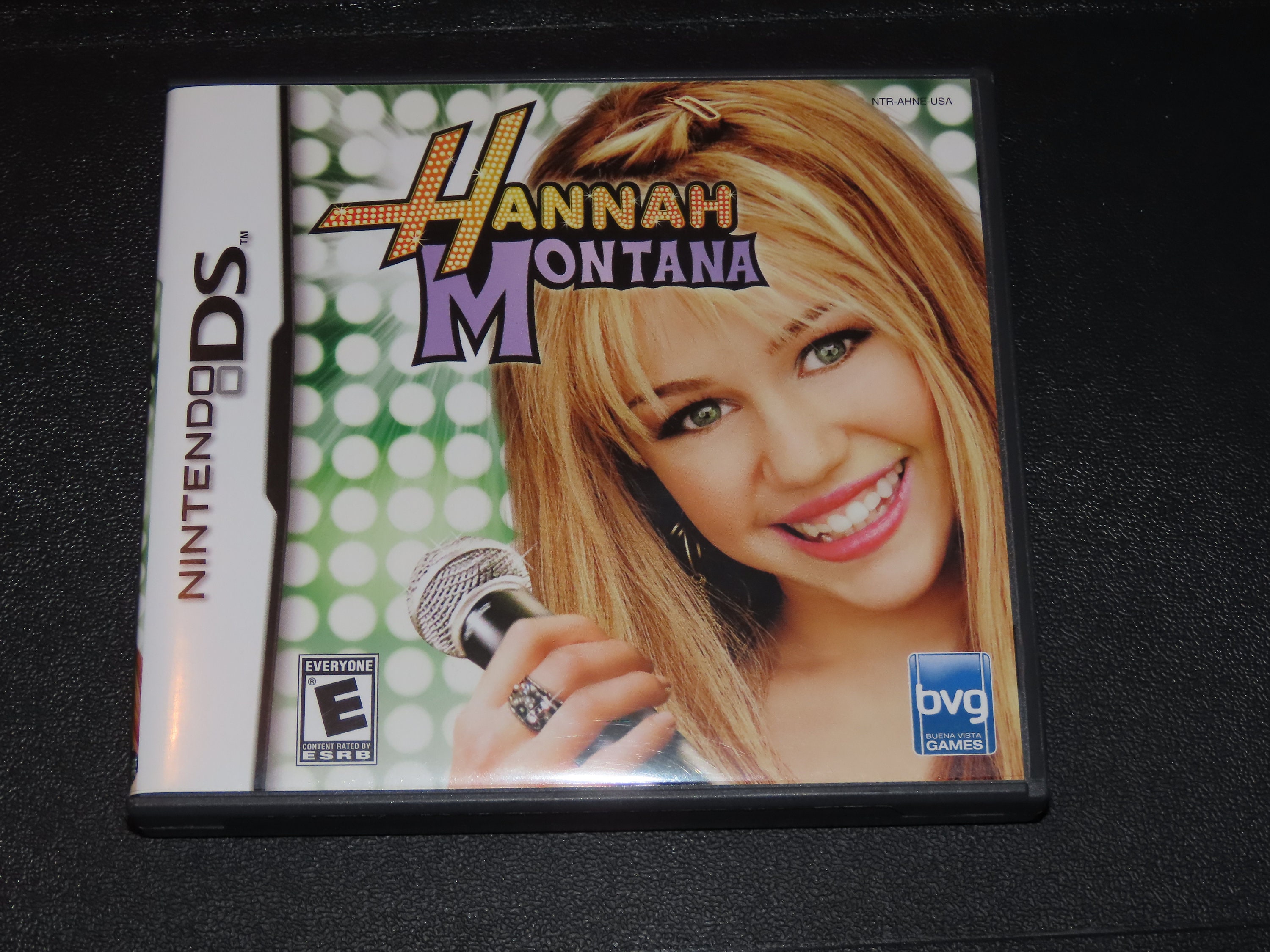 Hannah Montana Nintendo DS Video Game Complete With Game Case -