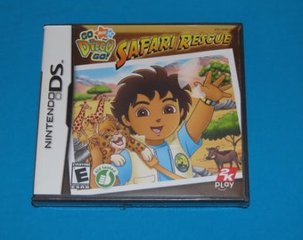 Go Diego Go! Safari Rescue Nintendo DS Video Game > Brand New / Sealed