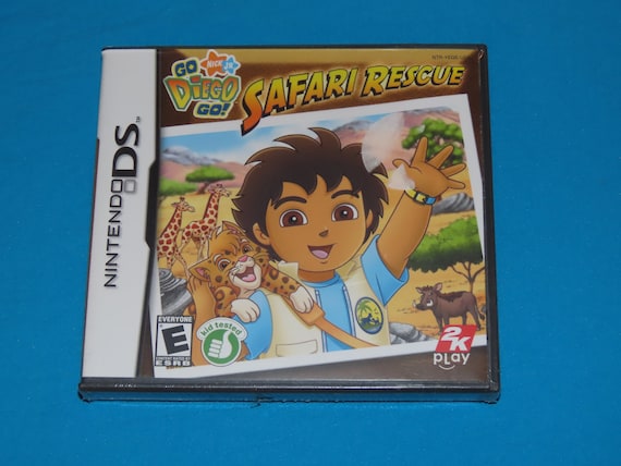 Go Diego Go Safari Rescue Nintendo DS Video Game Brand - Etsy Go Diego Go Safari Rescue Nintendo DS Video Game Brand - Etsy
