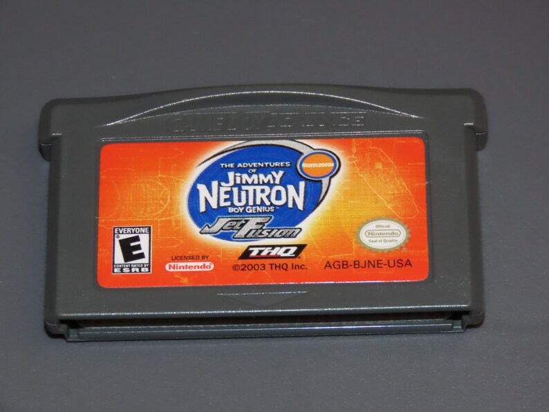 Jimmy Neutron Gameboy Advance Games Loose Nintendo GBA Video Game Select your Games Jimmy Neutron - C