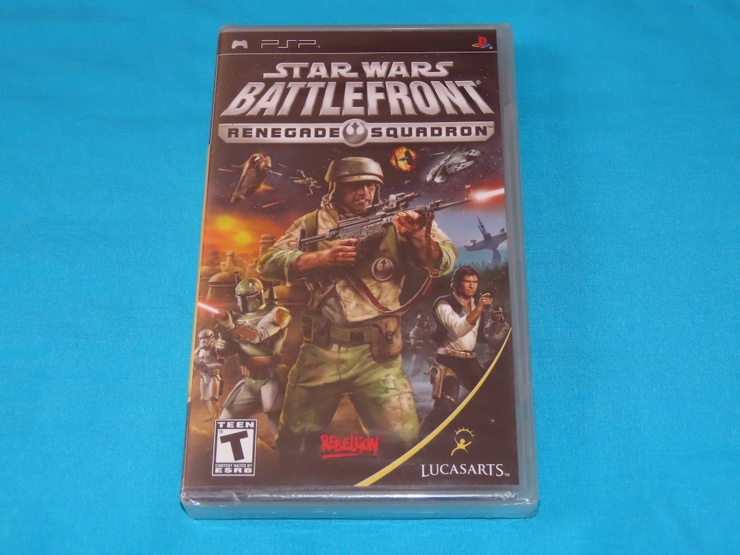 Star Wars: Battlefront Renegade Squadron Sony PSP Video Game Brand New