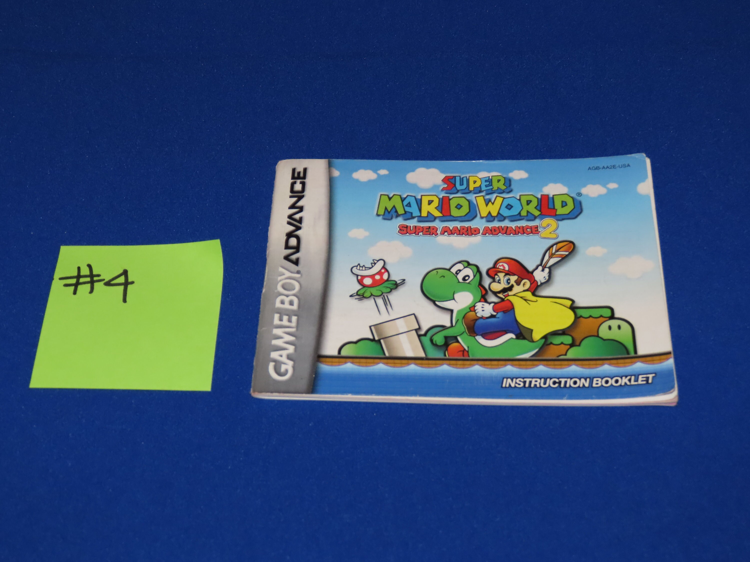 Super Mario World Super Mario Advance 2 Gameboy Advance Official Super Mario World Super Mario Advance 2 Gameboy Advance Official