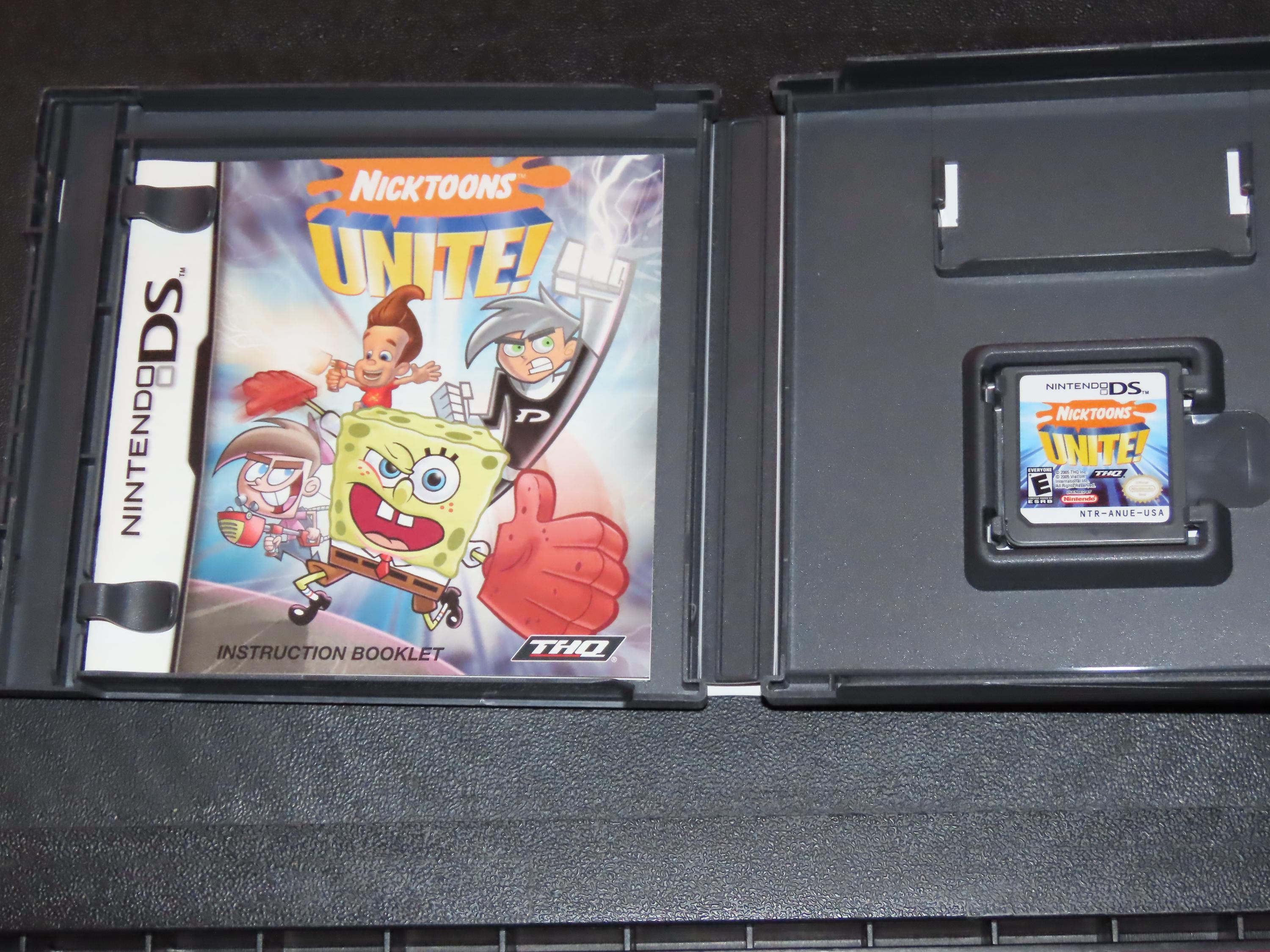 Nicktoons Unite! Nintendo DS Video Game Complete With Game, Case and ...