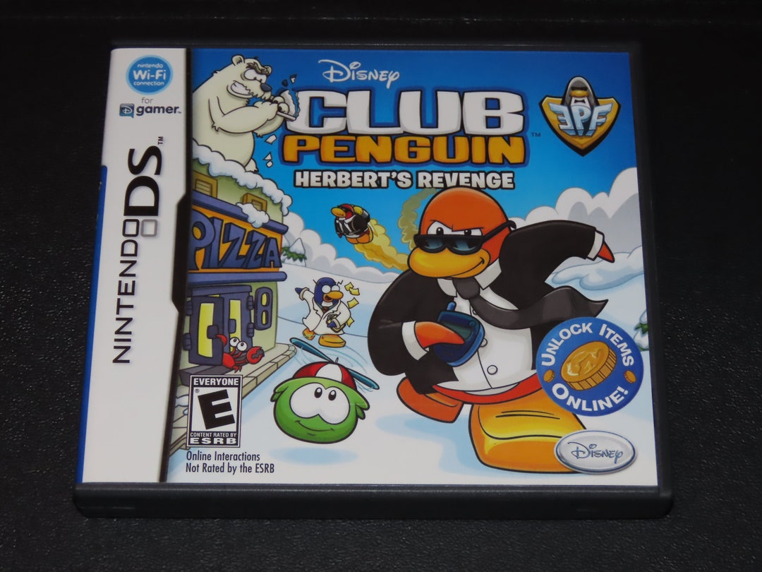 club penguin herbert's revenge - nintendo ds - Comprar Videojogos e  Consolas Nintendo DS no todocoleccion