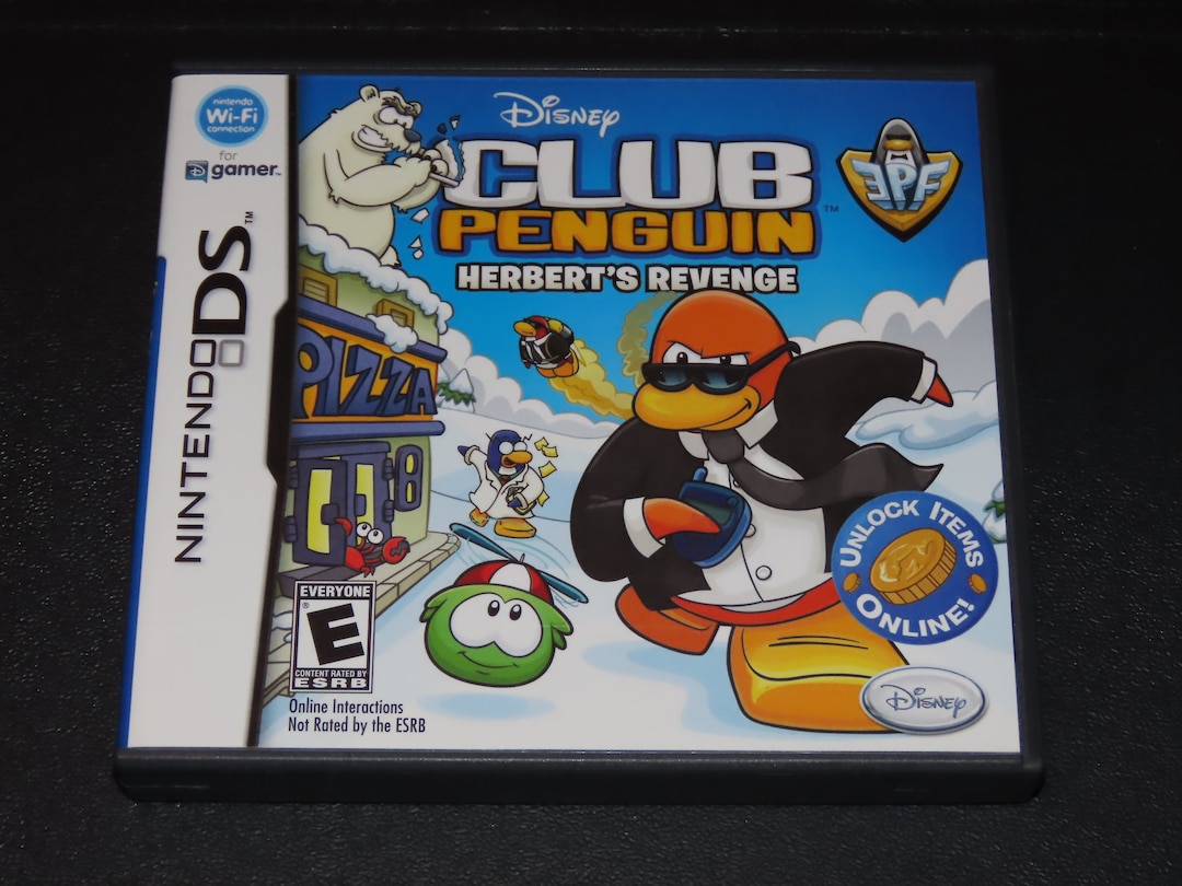 club penguin herbert's revenge - nintendo ds - Comprar Videojogos e  Consolas Nintendo DS no todocoleccion