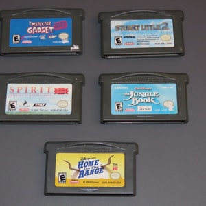 Assortiment Gameboy Advance Games Jeu vidéo Nintendo GBA en vrac Sélectionnez votre /vos jeus image 1