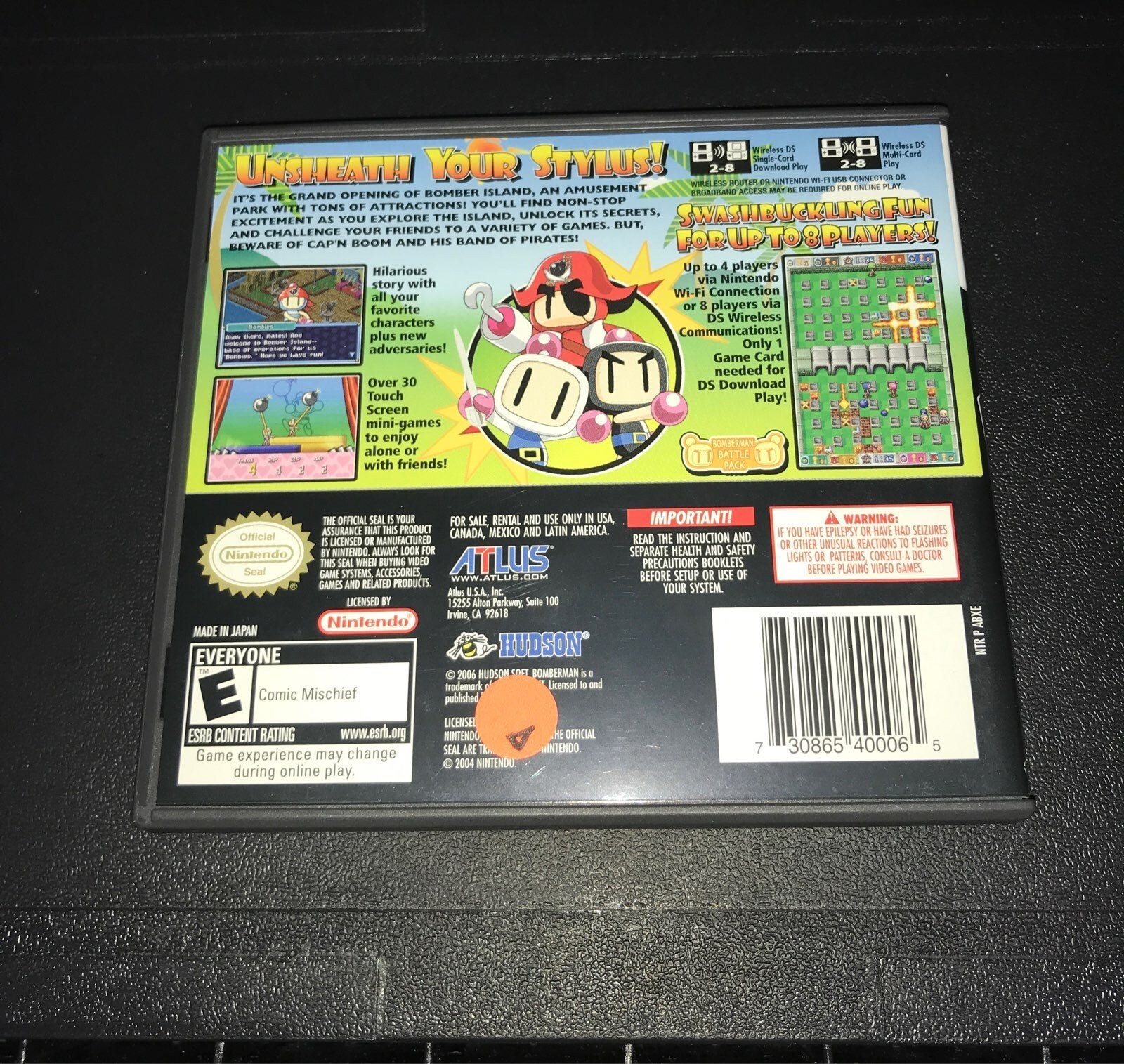 Bomberman Nintendo DS Game For Sale