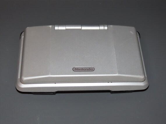 Original Silver Nintendo DS Handheld Console - Etsy