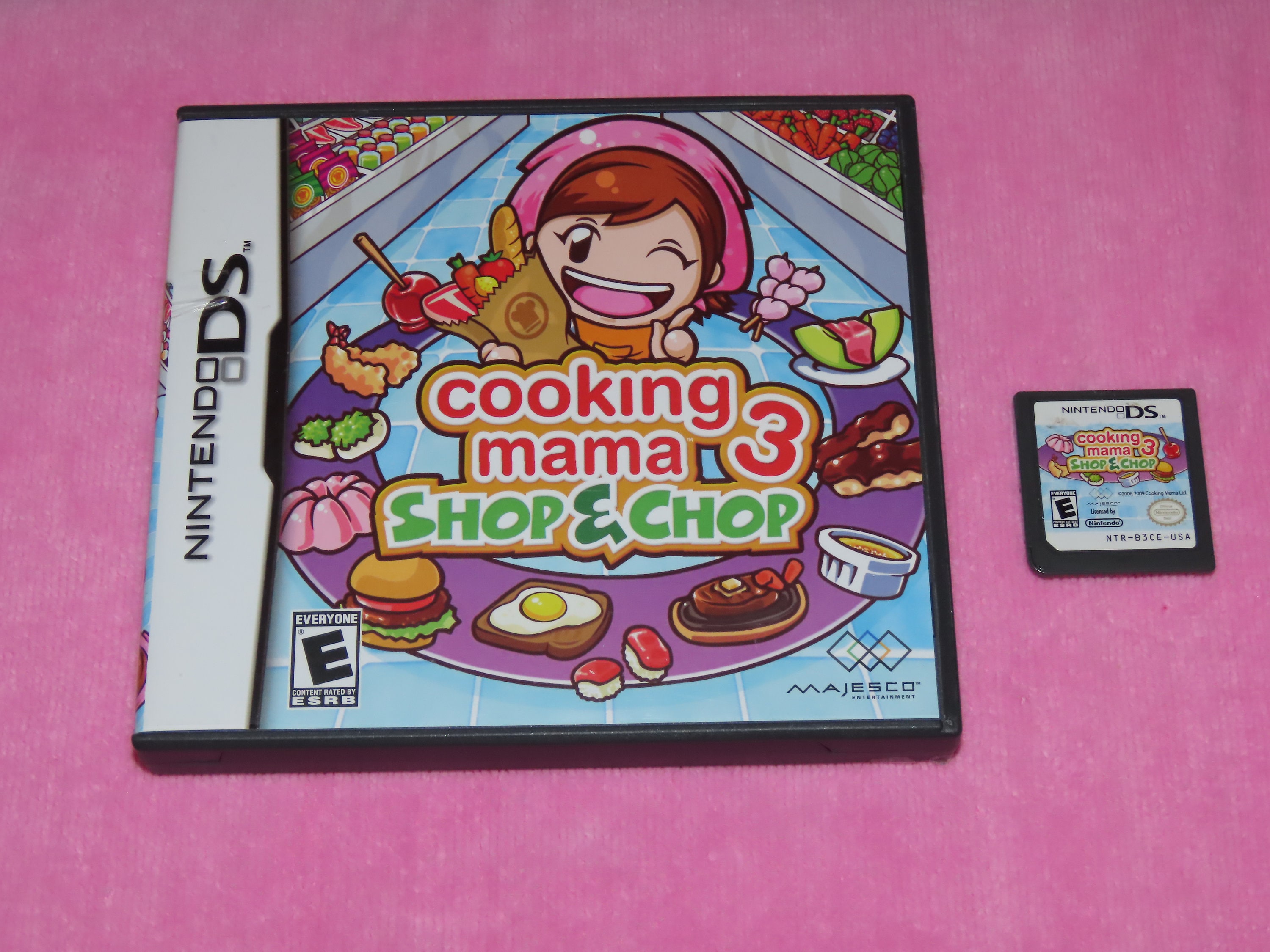 Cooking Mama 3: Shop & Chop Nintendo DS Video Game With Case - Etsy