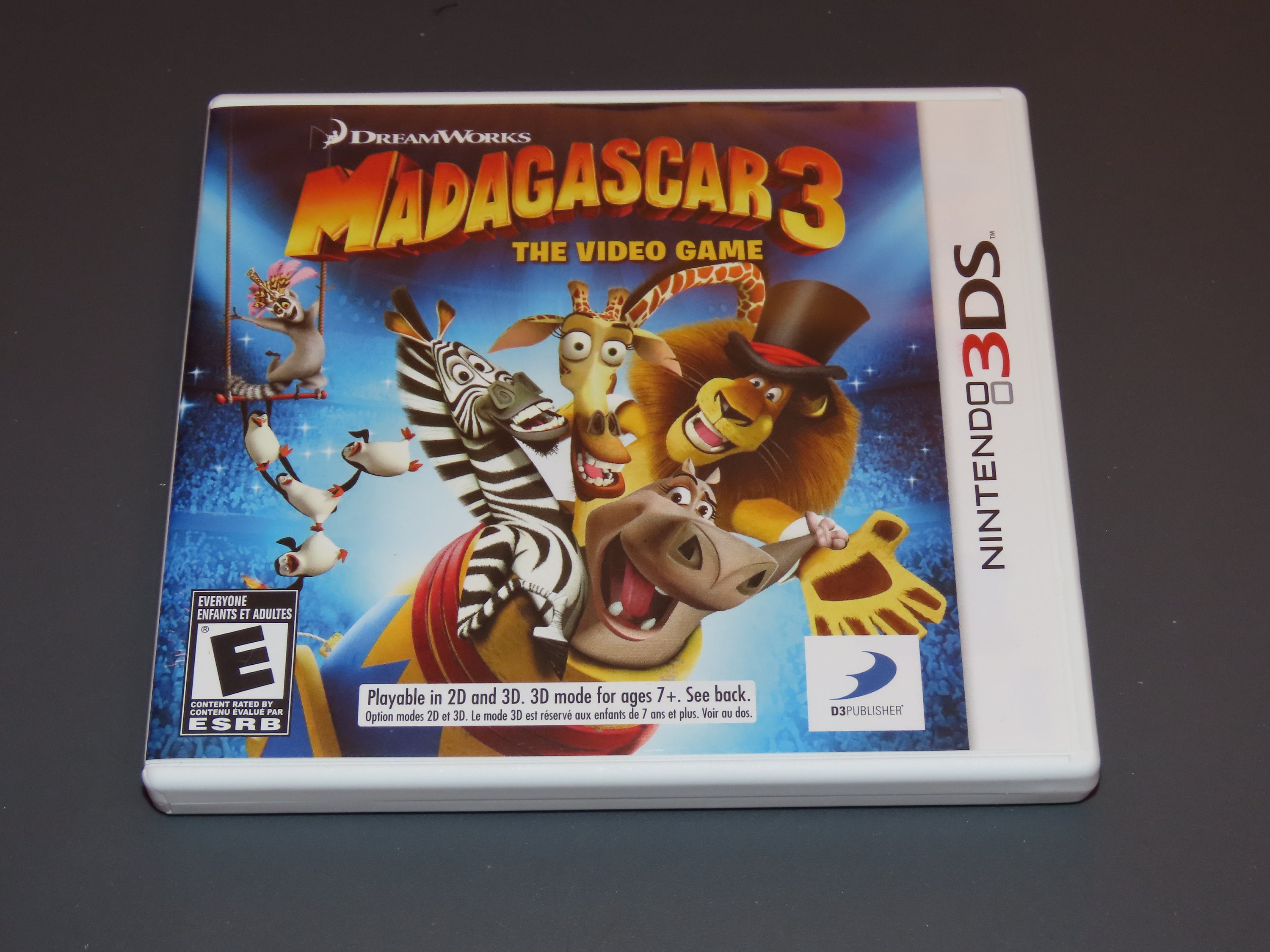 Madagascar 3 The Video Game Nintendo 3DS Video Game Complete Etsy Italia