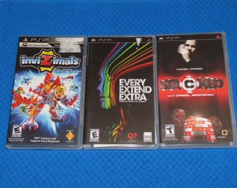 Assorted Sony PSP Video Game Complete with Game, Case and Manual