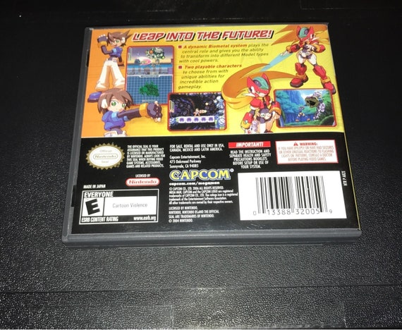 Mega Man ZX Nintendo DS Video Game Complete With Game, Case Mega Man ZX Nintendo DS Video Game Complete With Game, Case