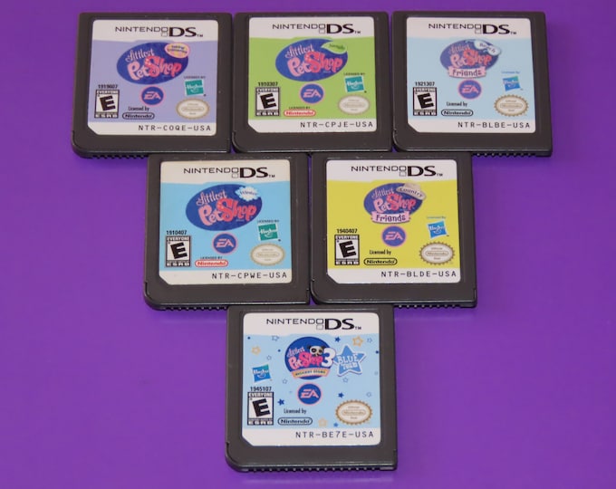 Littlest Pet Shop DS Games Loose Nintendo DS Video Game Select Your